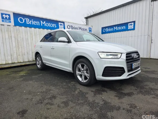 Audi Q3 Estate, Petrol, 2017, White