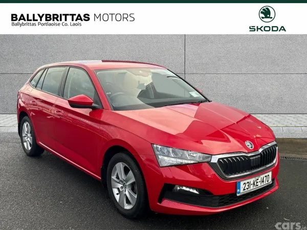 Skoda Scala Hatchback, Petrol, 2023, Red