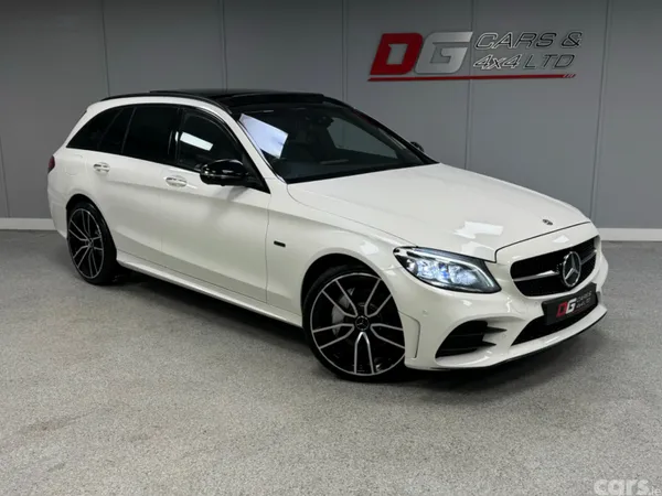 Mercedes-Benz 300 Estate, Diesel Hybrid, 2020, White