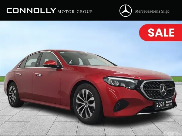 Mercedes-Benz E-Class Saloon, Diesel, 2024, Red