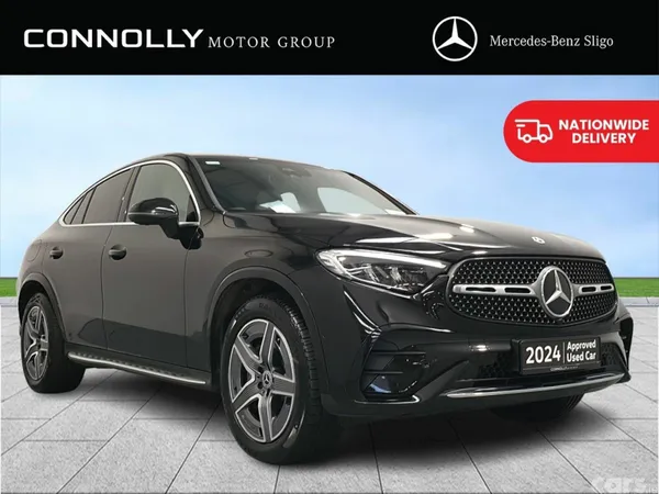 Mercedes-Benz GLC Coupe, Diesel Hybrid, 2024, Black