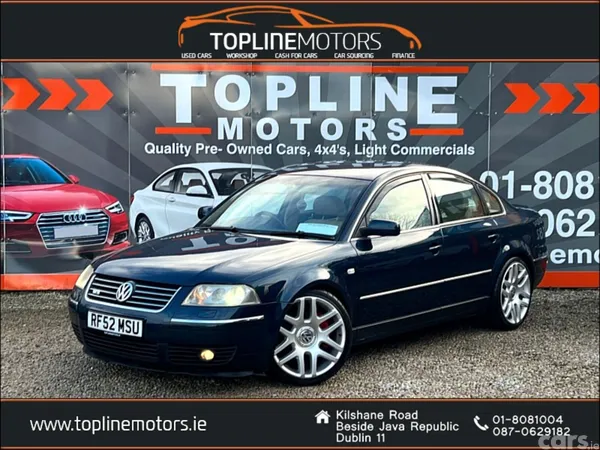 Volkswagen Passat Saloon, Petrol, 2002, Blue
