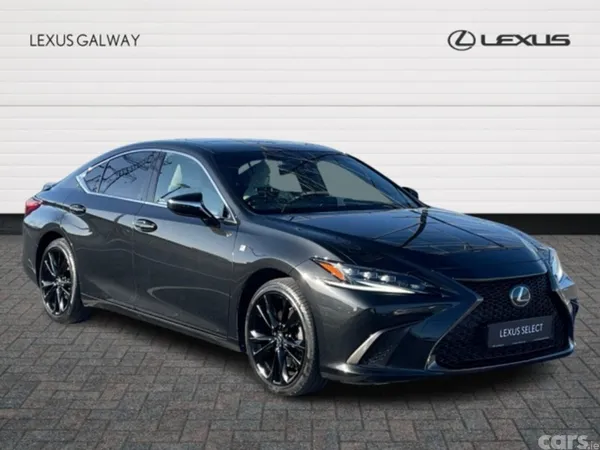 Lexus ES Saloon, Petrol Hybrid, 2024, Black