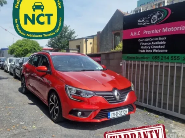 Renault Megane Estate, Diesel, 2017, Red
