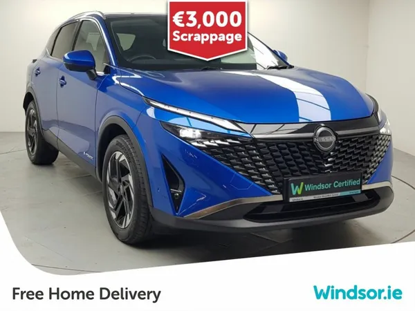 Nissan Qashqai MPV, Petrol Hybrid, 2025, Blue