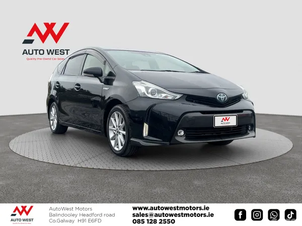 Toyota Prius MPV, Petrol Hybrid, 2019, Black