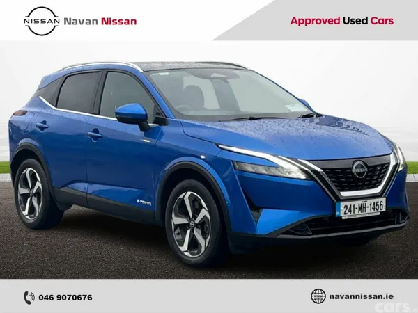 Nissan Qashqai MPV, Petrol Hybrid, 2024, Blue