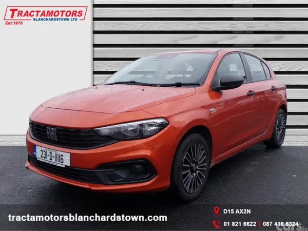 Fiat Tipo Hatchback, Petrol, 2023, Orange