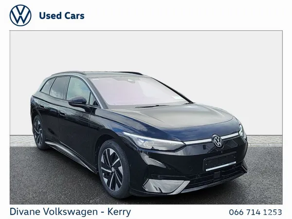 Volkswagen ID.7 Estate, Electric, 2027, Black
