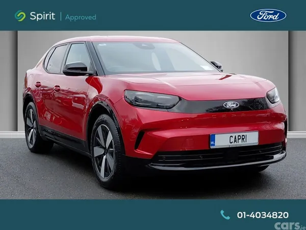 Ford Capri MPV, Electric, 2026, Red