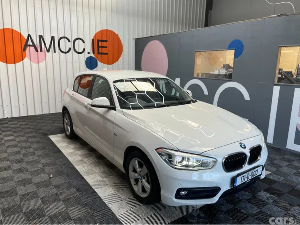 BMW 1-Series Hatchback, Diesel, 2017, White