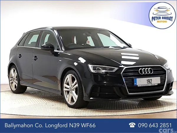 Audi A3 Hatchback, Diesel, 2019, Black