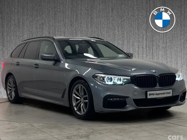 BMW 5-Series Estate, Diesel, 2020, Blue