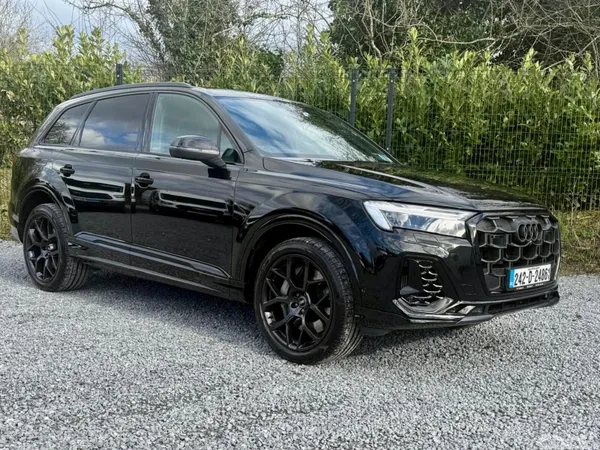 Audi Q7 SUV, Petrol Plug-in Hybrid, 2024, Black