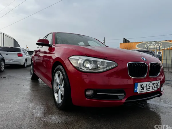 BMW 1-Series Hatchback, Petrol, 2015, Red
