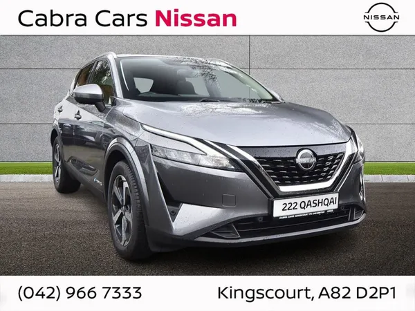 Nissan Qashqai SUV, Petrol Hybrid, 2022, Grey