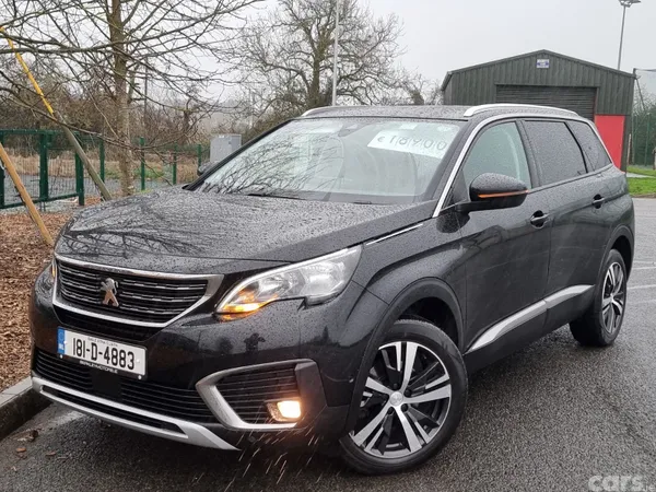 Peugeot 5008 MPV, Diesel, 2018, Black
