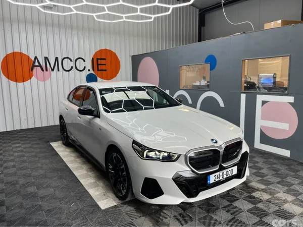 BMW i5 Saloon, Electric, 2024, White