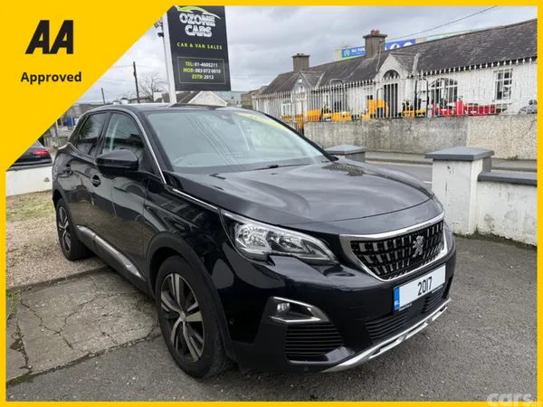 Peugeot 3008 Hatchback, Diesel, 2017, Black