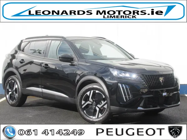 Peugeot 2008 SUV, Petrol Hybrid, 2026, Black