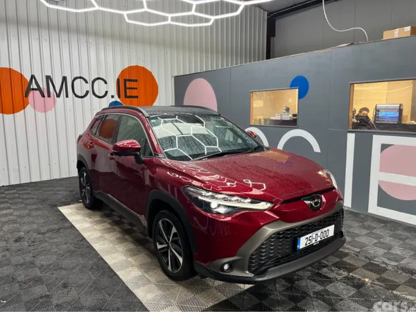 Toyota Corolla SUV, Petrol Hybrid, 2025, Red