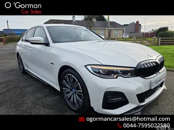 BMW 3-Series Saloon, Petrol Plug-in Hybrid, 2022, White
