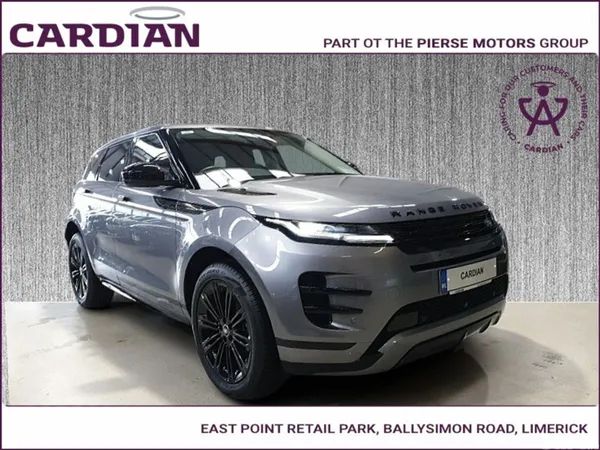 Land Rover Range Rover Evoque SUV, Petrol Hybrid, 2025, Grey