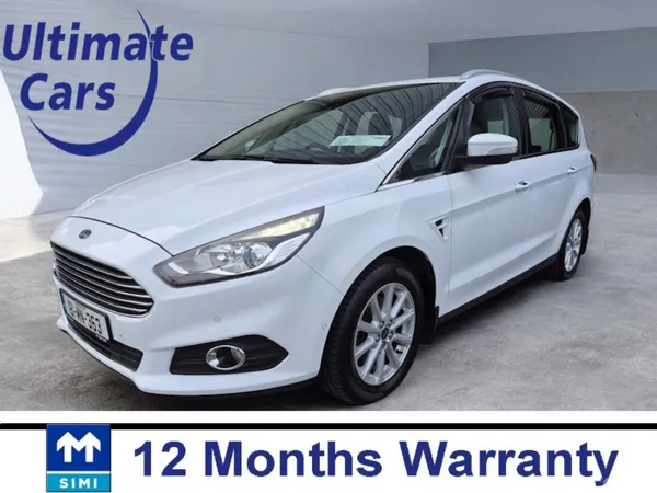 Ford S-Max MPV, Diesel, 2018, White