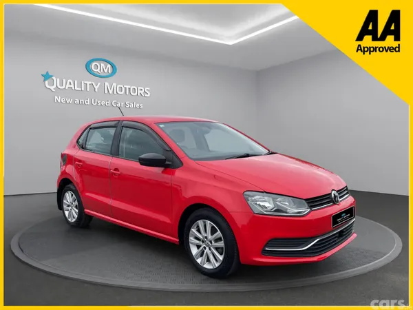 Volkswagen Polo Hatchback, Petrol, 2016, Red