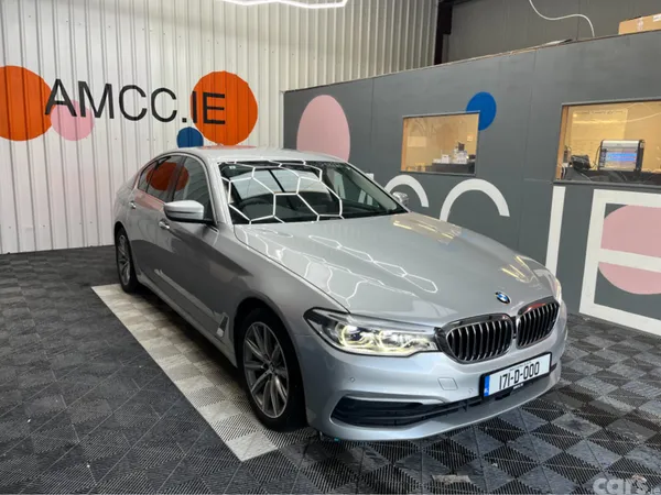 BMW 5-Series Saloon, Diesel, 2017, Silver