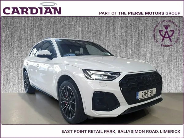 Audi Q5 SUV, Petrol Plug-in Hybrid, 2022, White
