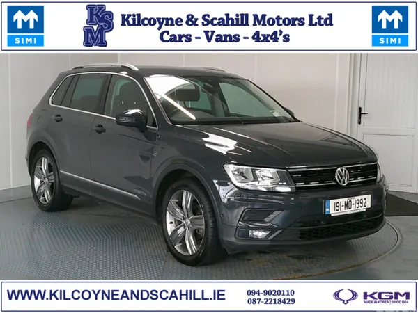 Volkswagen Tiguan SUV, Diesel, 2019, Grey