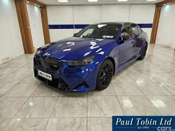BMW M5 Saloon, Petrol Plug-in Hybrid, 2025, Blue