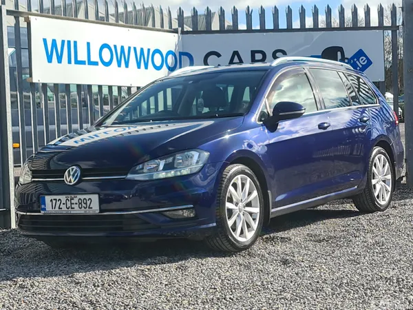 Volkswagen Golf Estate, Diesel, 2017, Blue