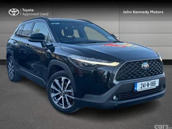 Toyota Corolla Cross SUV, Petrol Hybrid, 2024, Black