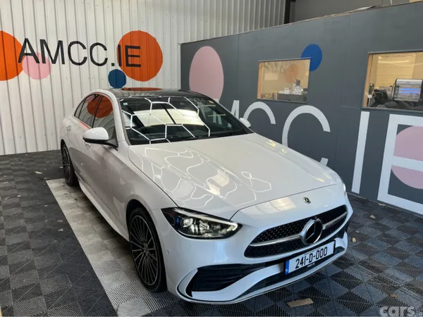 Mercedes-Benz C-Class Saloon, Petrol Plug-in Hybrid, 2024, White