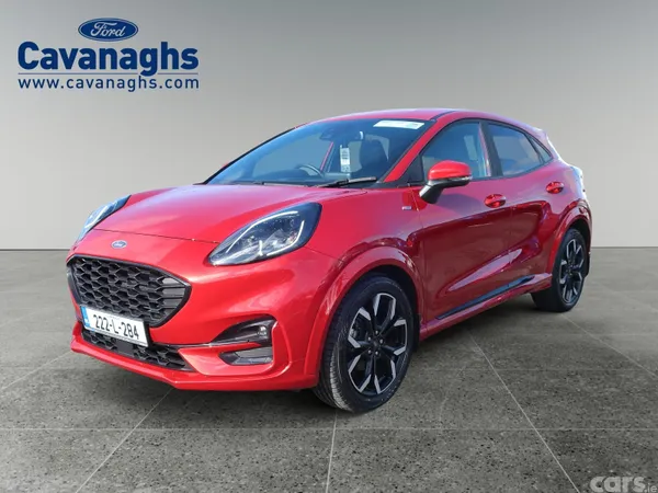 Ford Puma MPV, Petrol Hybrid, 2022, Red