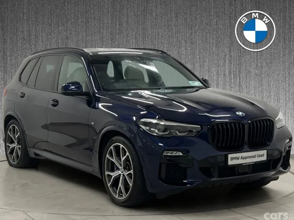 BMW X5 SUV, Petrol Plug-in Hybrid, 2021, Blue
