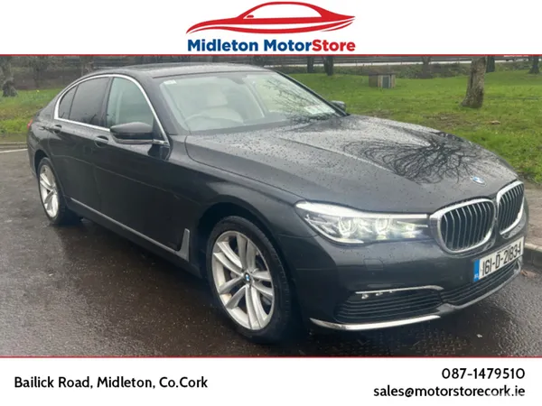 BMW 7-Series Saloon, Diesel, 2016, Black