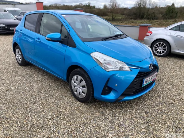 Toyota Vitz Hatchback, Petrol, 2019, Blue