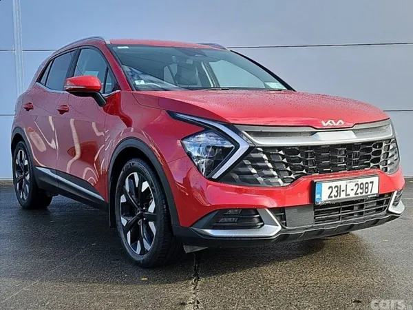 Kia Sportage SUV, Petrol Plug-in Hybrid, 2023, Red
