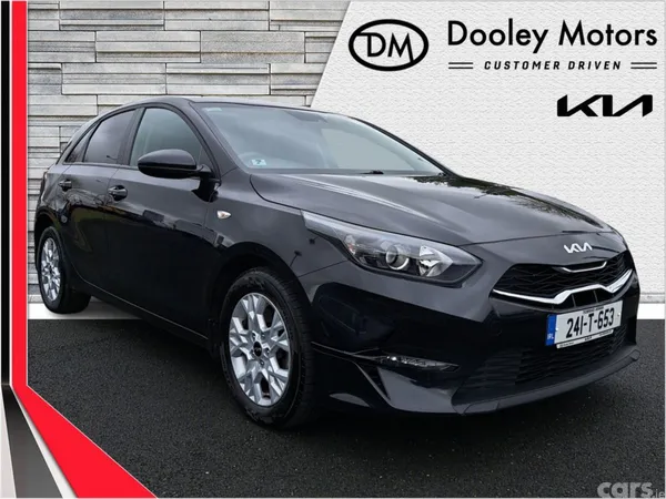 Kia Ceed Hatchback, Diesel Hybrid, 2024, Black