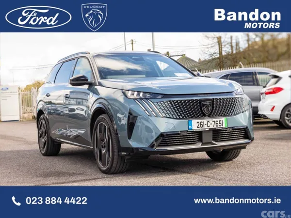 Peugeot 5008 MPV, Electric, 2026, Blue