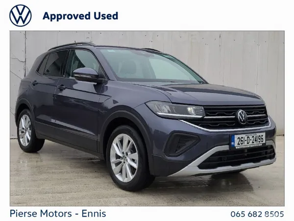 Volkswagen T-Cross Estate, Petrol, 2026, Grey