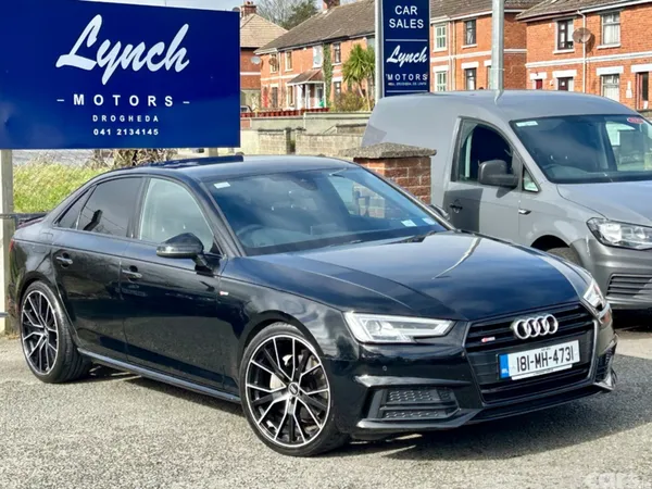 Audi A4 Saloon, Diesel, 2018, Black