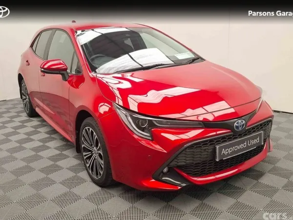 Toyota Corolla Hatchback, Petrol Hybrid, 2023, Red