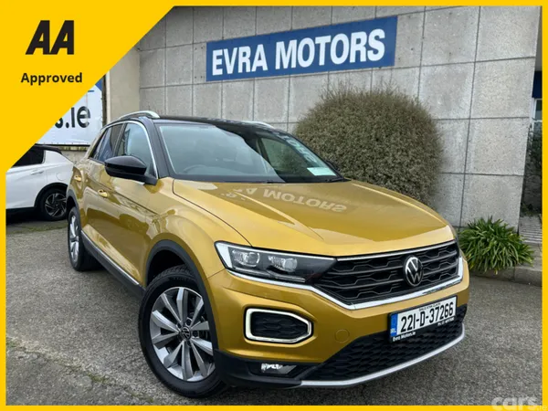 Volkswagen T-Roc SUV, Diesel, 2022, Gold