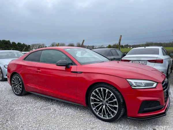 Audi A5 Coupe, Diesel, 2018, Red