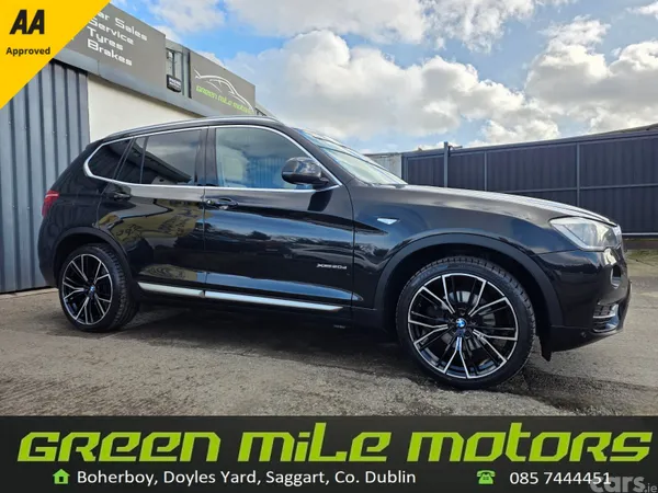 BMW X3 SUV, Diesel, 2017, Black