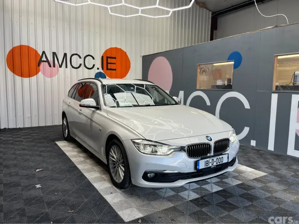 BMW 3-Series Estate, Diesel, 2018, White